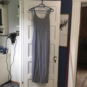 Gap striped maxi dress